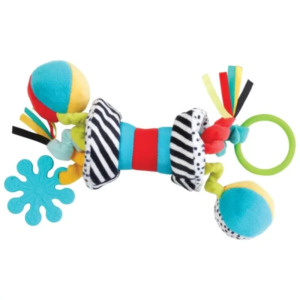 Manhattan Toy Wimmer hrkálka s hryzátkom Zaggles