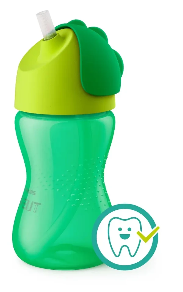Philips AVENT Hrneček s ohebným brčkem 300 ml chlapec