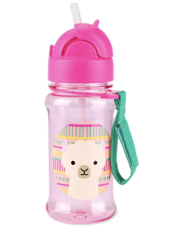 SKIP HOP Zoo tritan Fľaša so slamkou 355ml Llama 12m+