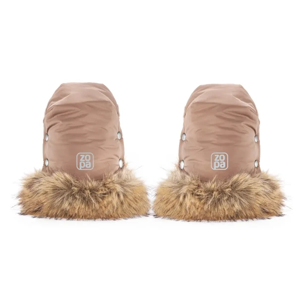Zopa Zimné rukavice Fluffy 2, Creamy Beige