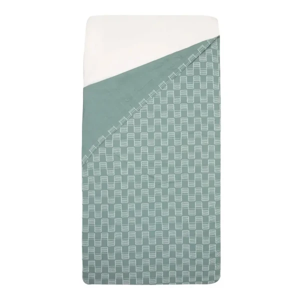 Witlof for kids prestieradlo so zosilneným lemom Tuck-inn 60 x 120 cm Sticky Stripes