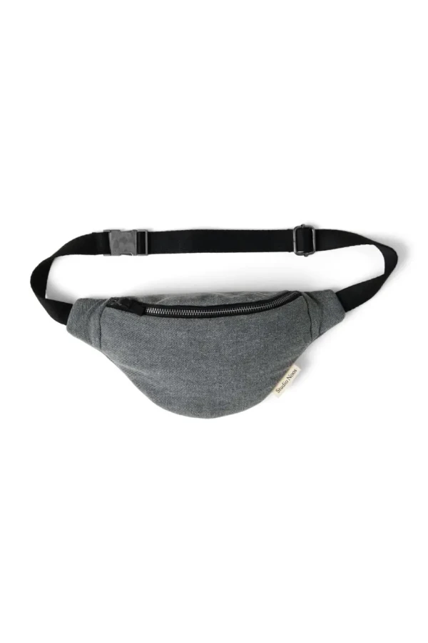 STUDIO NOOS - Denim Mini FANNY pack kabelka Grey