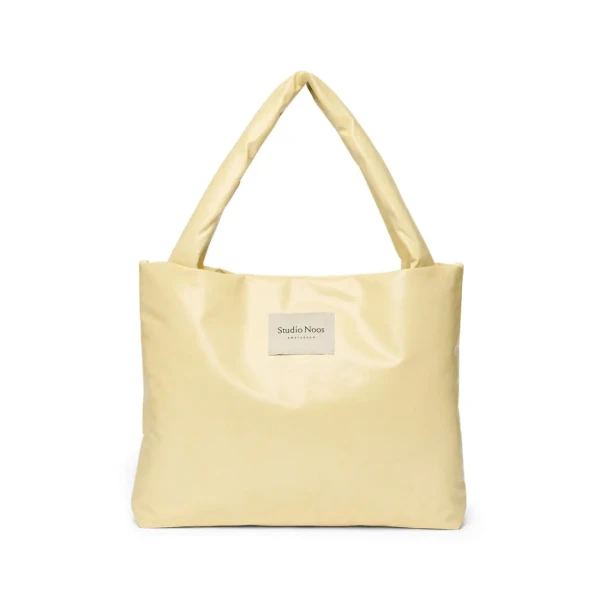 STUDIO NOOS - Leather MOM BAG Butter Yellow