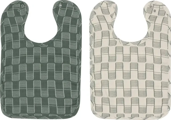 Witlof for Kids podbradníky 2 ks Sticky Stripes