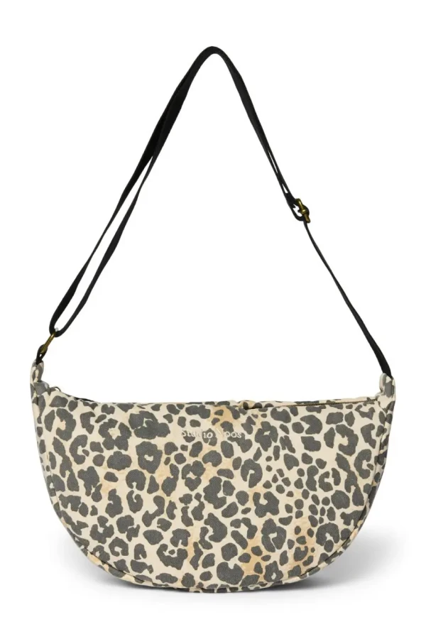 STUDIO NOOS - Soft Cotton Mini Cross Body Bag Leopard