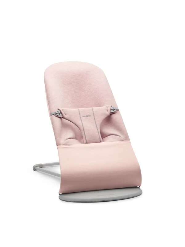 BABYBJORN Lehátko Bliss Light Pink 3D Jersey svetlá konštrukcia