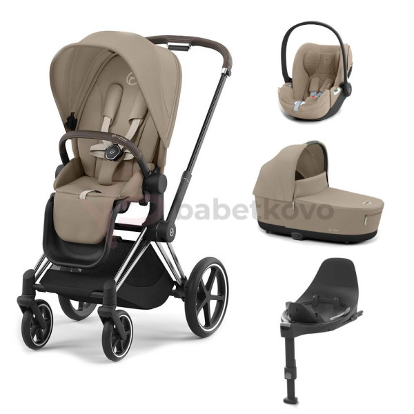 CYBEX PRIAM 4-kombinácia CHROME BROWN Cozy Beige