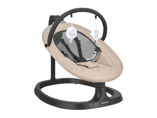 KikkaBoo Elektrické houpátko Zazu Beige