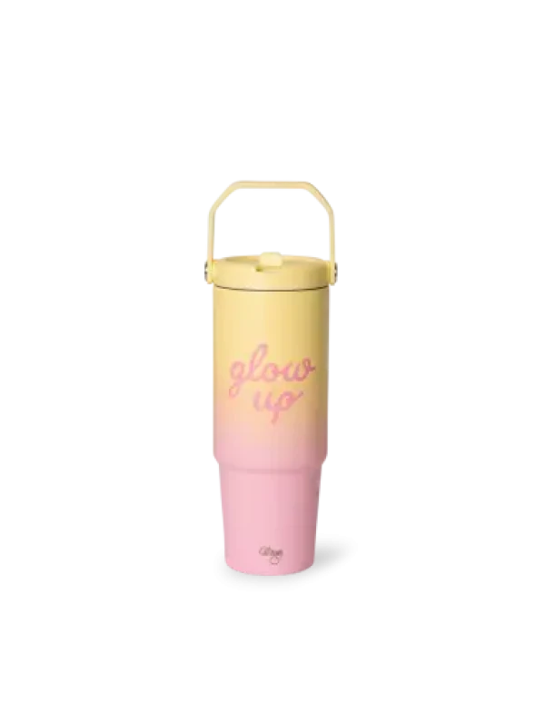 Citron Termohrnček Tumbler 900 ml - Glow Up Pink Yellow