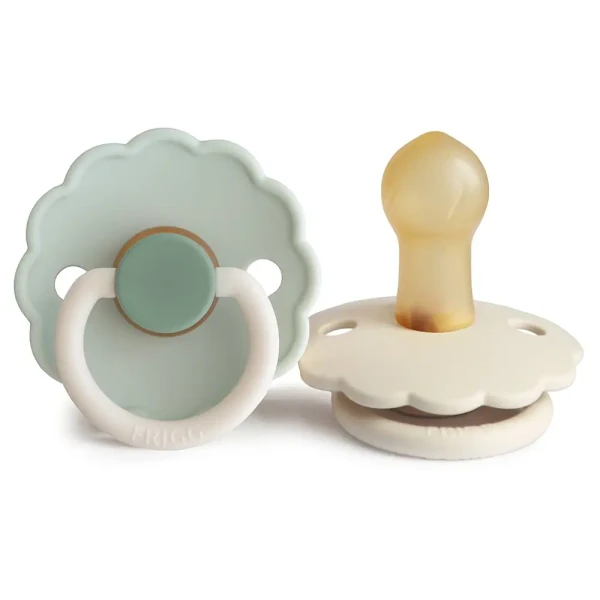 FRIGG DVOJBALENIE CUMLÍKOV DAISY LITTLE DARLING/ CREAM, 0-6M, KAUČUK