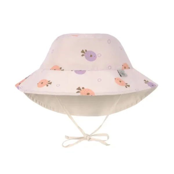 Lässig klobúčik Sun Protection Bucket Hat fish light pink 19-36 mon.