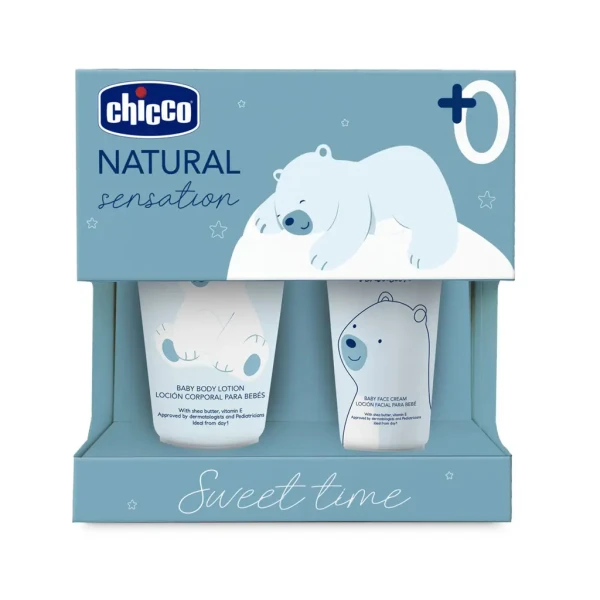 CHICCO Set darčekový kozmetický Natural Sensation - Sweet Time