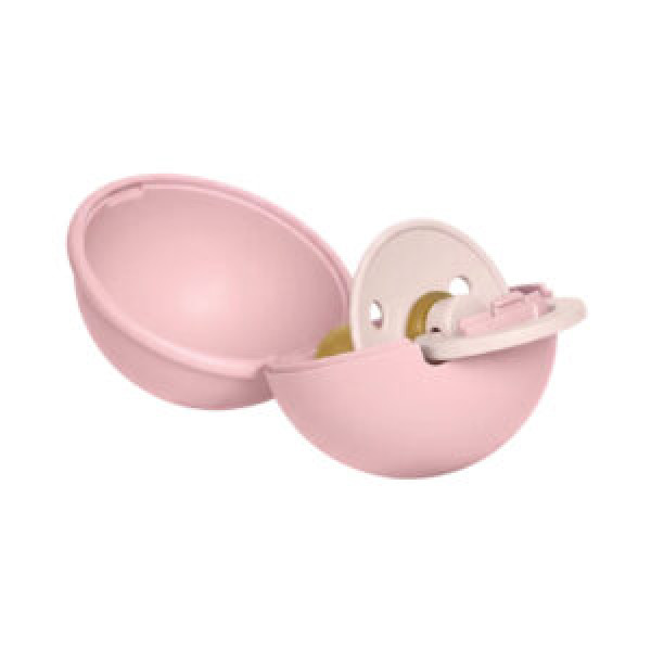 BIBS krabička Mini a Colour cumlík - veľkosť 1 petal-baby-pink