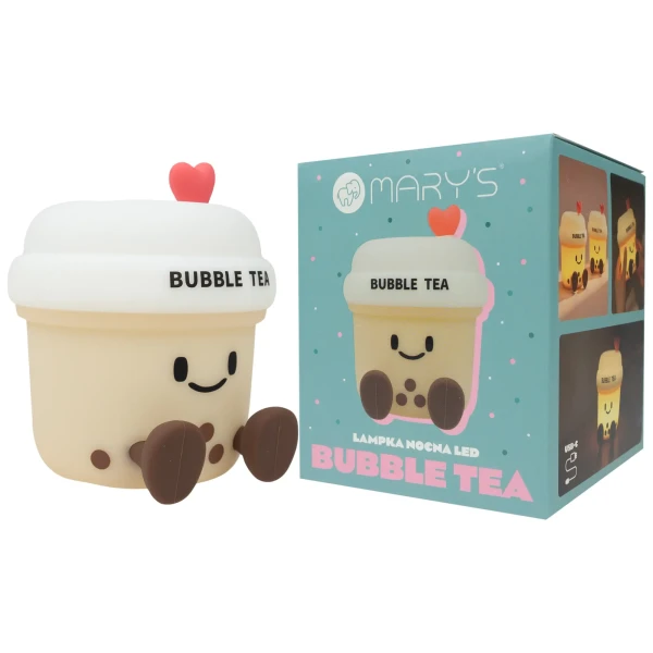 Mary's LED silikónové nočné svetlo - Bubble Tea