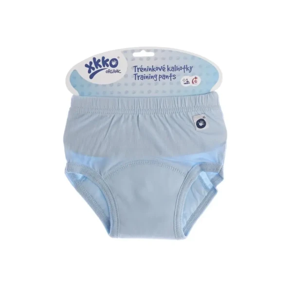 XKKO Organic Tréningové nohavičky - Baby Blue Veľkosť L