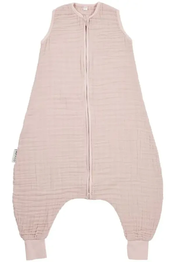 Meyco Letný mušelínový Jumper - spací vak vel.92 - Soft pink