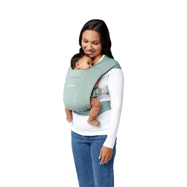 ERGOBABY  Nosič EMBRACE - SOFT KNIT - JADE