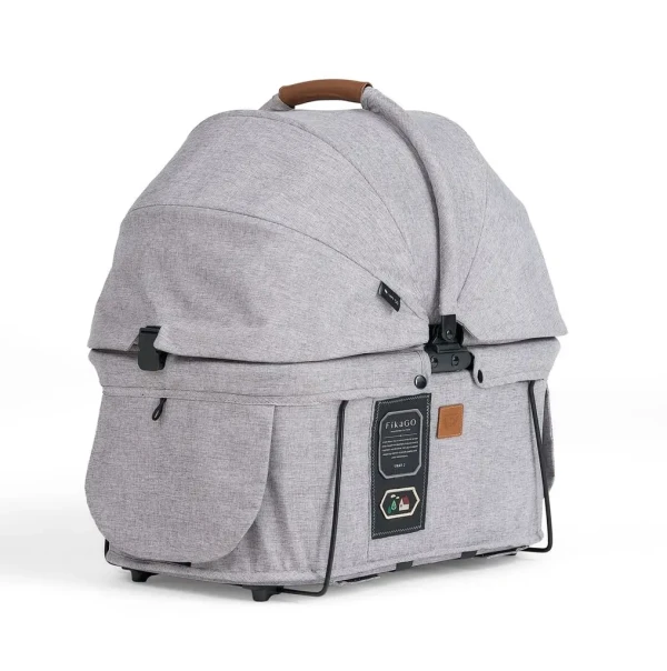 FIKAGO Nosič pre psov a mačky Sway2 Grey Husky