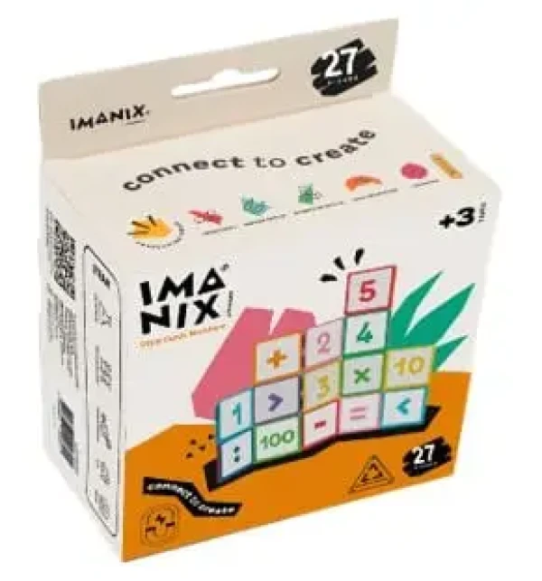 IMANIX MAGNETICKÁ STAVEBNICA STYLE CARDS - ČÍSLA