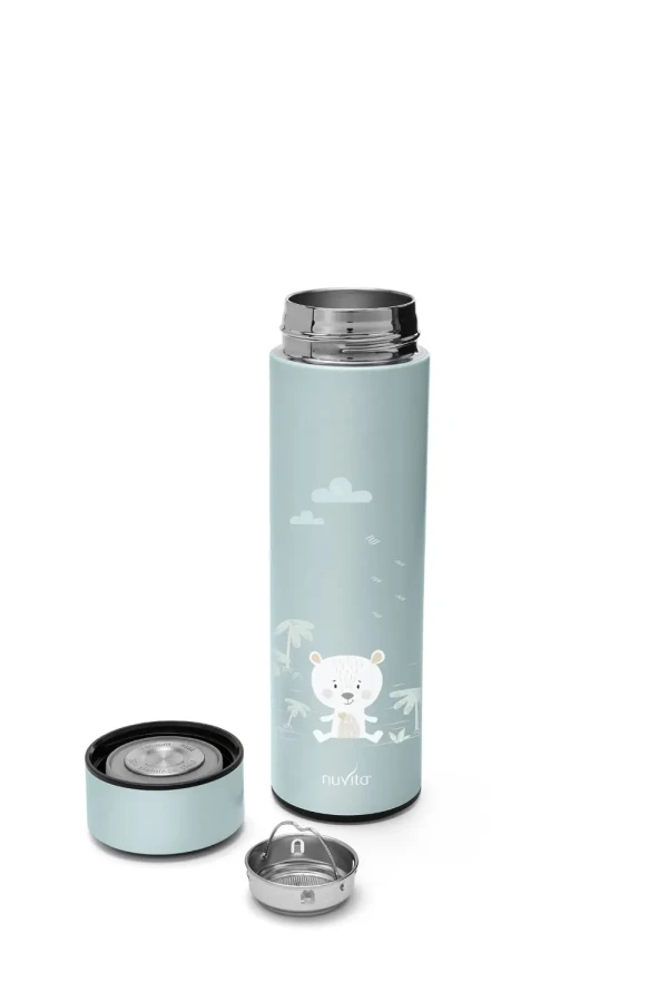 NUVITA Termoska so senzorom teploty 500ml, White