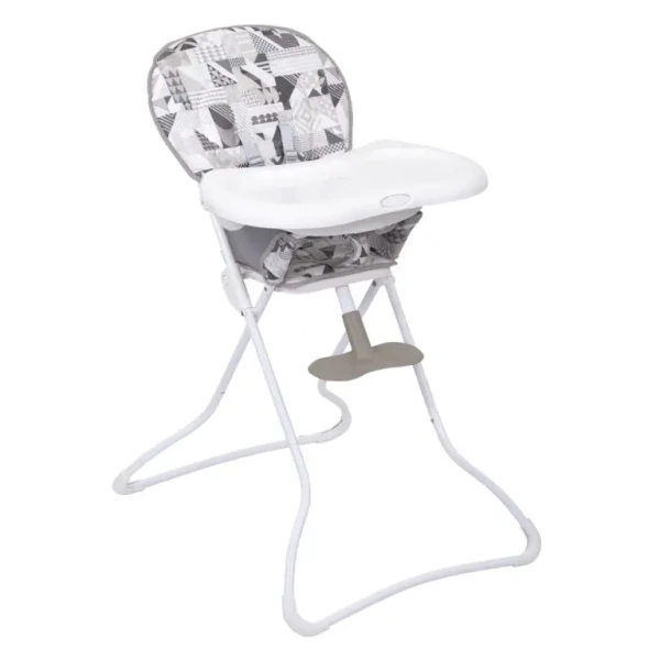 Graco Jedálenská stolička Snack´n Stow patchwork sivá
