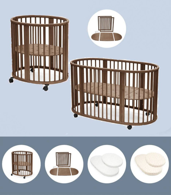 Stokke Sleepi Large BUNDLE V3 Warm brown