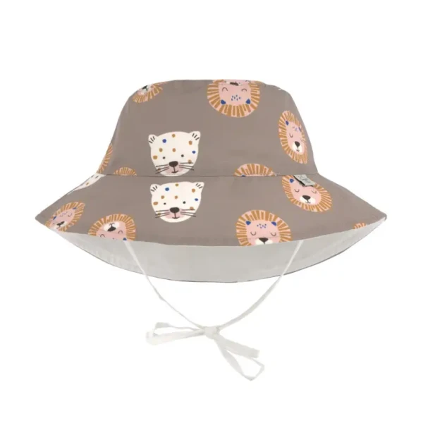 LÄSSIG Sun Protection Bucket Hat 2024 wild cats choco 19-36 mon.