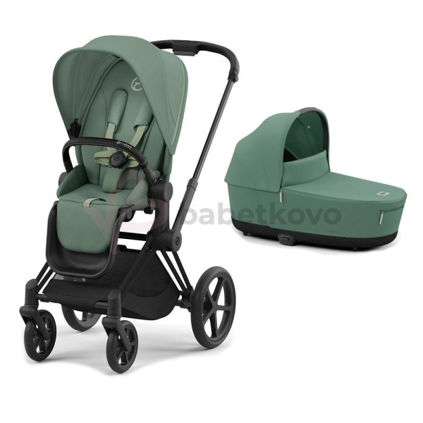 CYBEX PRIAM 2-kombinácia MATT BLACK Leaf Green