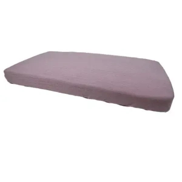 LODGER Prestieradlo do postieľky Slumber Solid 40 x 80 cm Rose