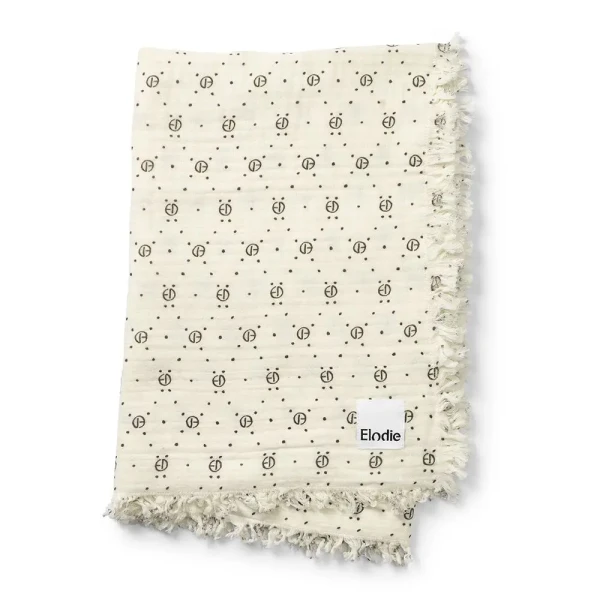 Elodie Details Bavlnená deka - Monogram Print