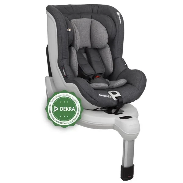 PETITE&MARS Autosedačka Reversal II (0-18 kg) Isofix - Grey