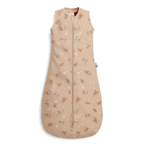 ERGOPOUCH Vak na spanie organická bavlna Jersey Melody 8-24m, 8-14kg, 0,2tog