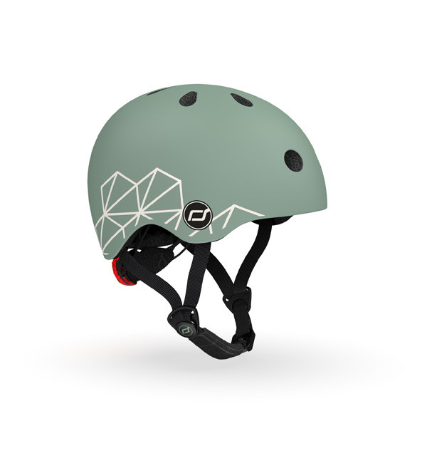 Scoot & Ride Detská prilba Graphics XXS-S Green Lines