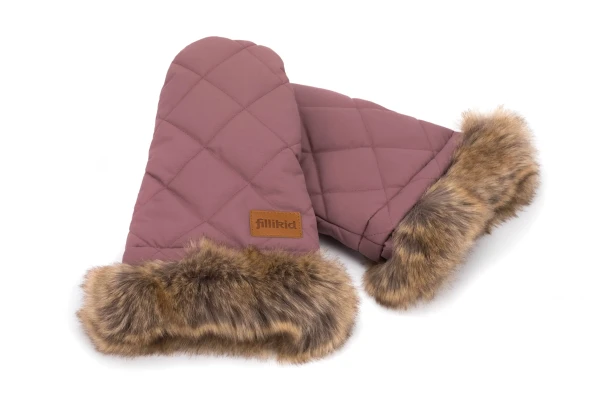 Fillikid Rukavice na kočík Nuuk rosé