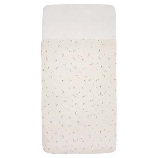 Witlof for Kids Prestieradlo so zosilneným lemom Tuck-inn 60 x 120 cm Galaxy Dreams
