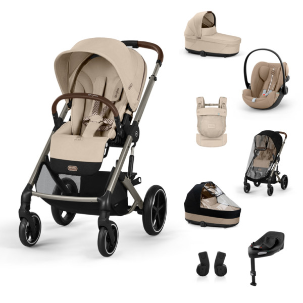 CYBEX BALIOS S LUX BUNDLE SET XL + nosič AMYA 2026 Almond Beige