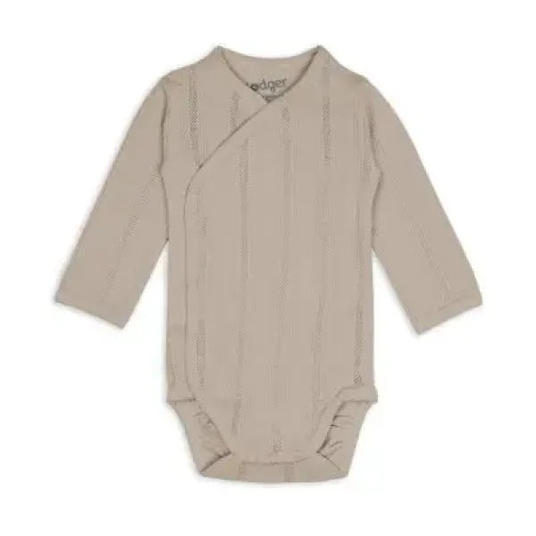 LODGER Body s dlouhým rukávem Pointelle Shell vel. 68