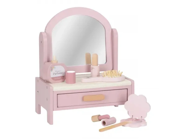 Little Dutch Toaletní stolek dřevěný Pink