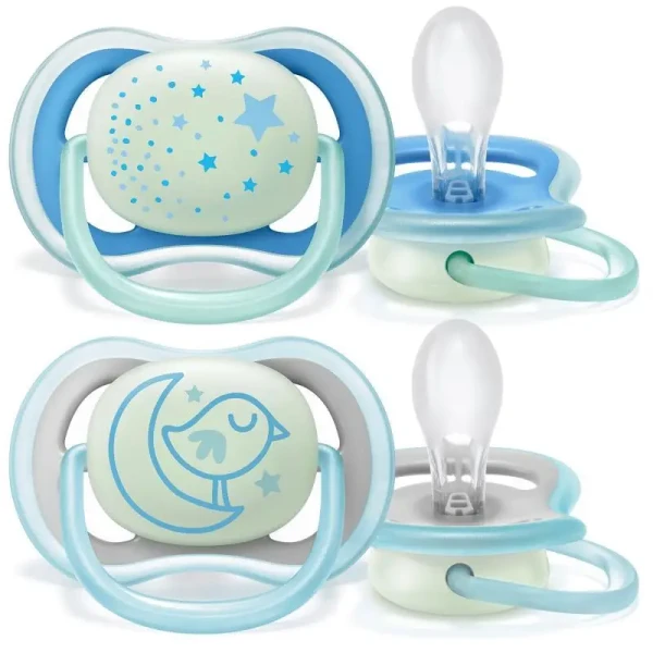 Philips AVENT Cumlík Ultra air nočný 6-18m chlapec 2 ks | PHILIPS AVENT