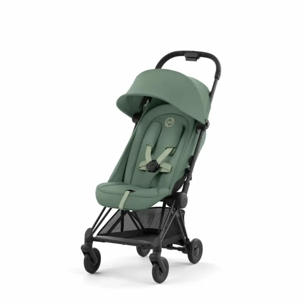 CYBEX COYA Matt Black Leaf Green