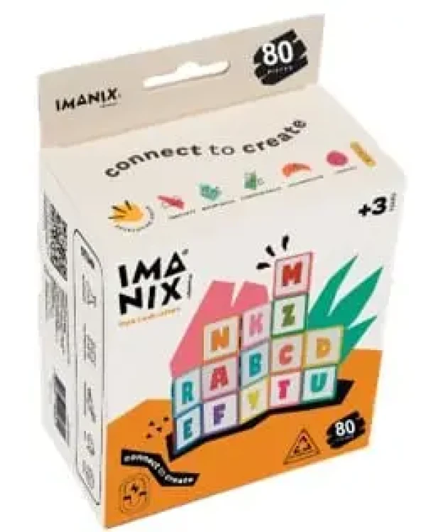 IMANIX MAGNETICKÁ STAVEBNICA STYLE CARDS - PÍSMENÁ