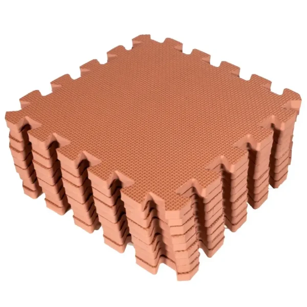 Baby Dan hracia podložka puzzle Mocca 90x90 cm