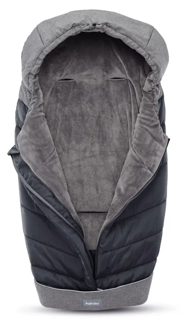 Inglesina fusak Winter Muff Onyx Black pre kombinovaný/Športový kočík