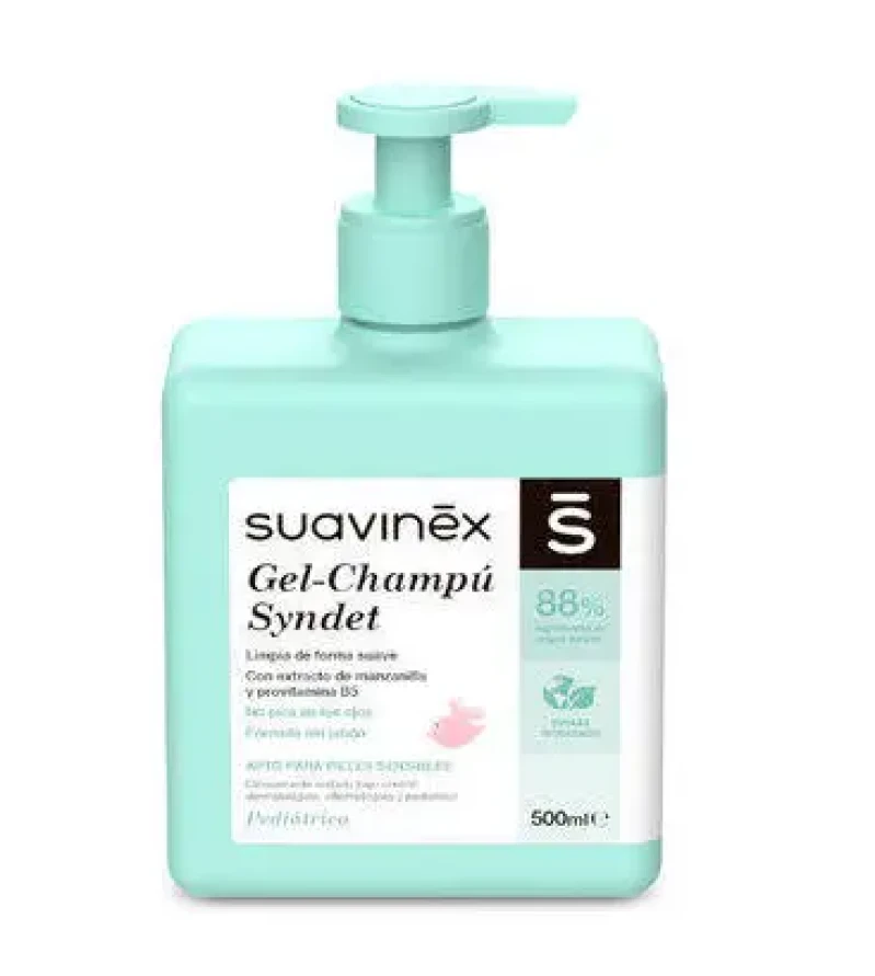 SUAVINEX  SYNDET gél - šampón - 500 ml