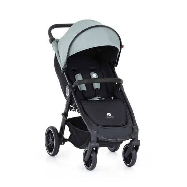 PETITE&amp;MARS Kočík športový Street+ RWS Black Iron Green Complete