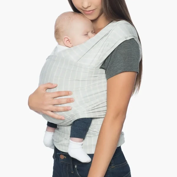 ERGOBABY  AURA WRAP/ŠATKA - GREY STRIPES