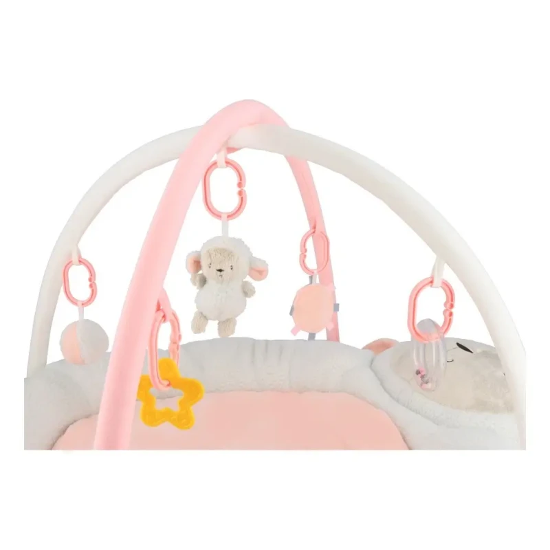 NEW BABY Luxusná plyšová hracia deka Ovečka