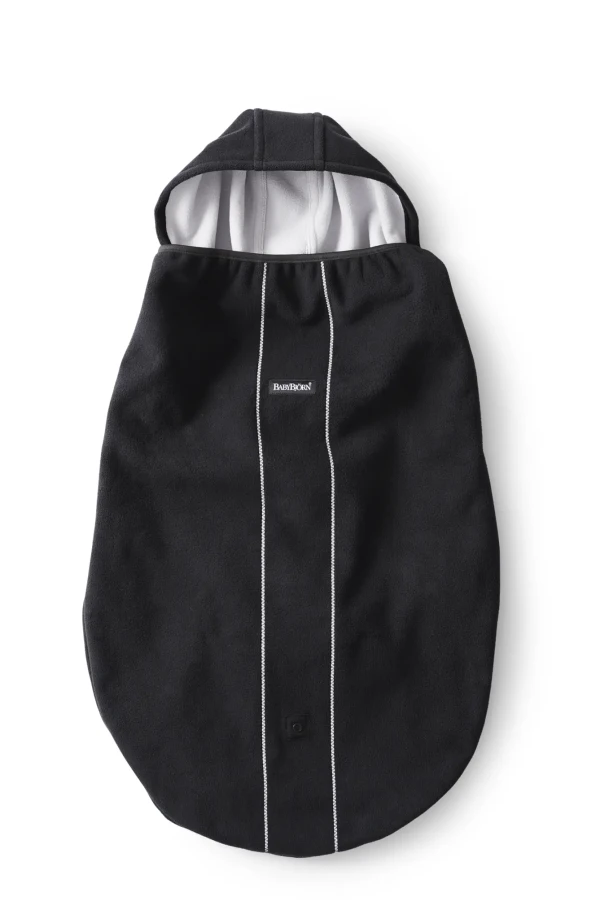 BABYBJORN Prikrývka na nosič Babybjorn - black/čierna