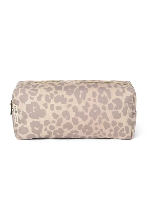 STUDIO NOOS - Puffy POUCH - kabelka Cream Leopard