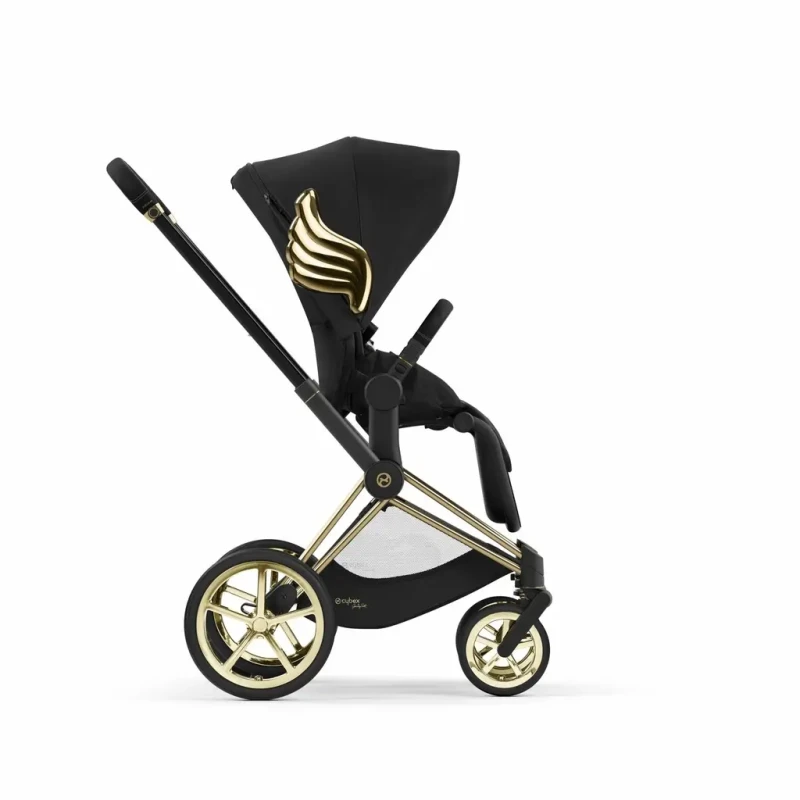 CYBEX PRIAM By Jeremy Scott WINGS športový kočík s podvozkom GOLD